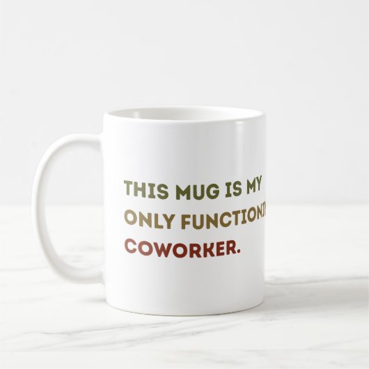 Funny Work Tasse - Office Funny Gift (Links)