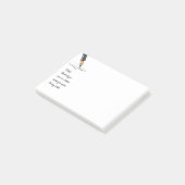 Funny Work Zitat Co-Worker funktioniert nicht Post-it Klebezettel (angewinkelt)