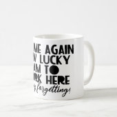 Funny Work Zitat Kaffeetasse (VorderseiteRechts)