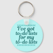 Funny Workaholic Schlüsselanhänger (Vorderseite)