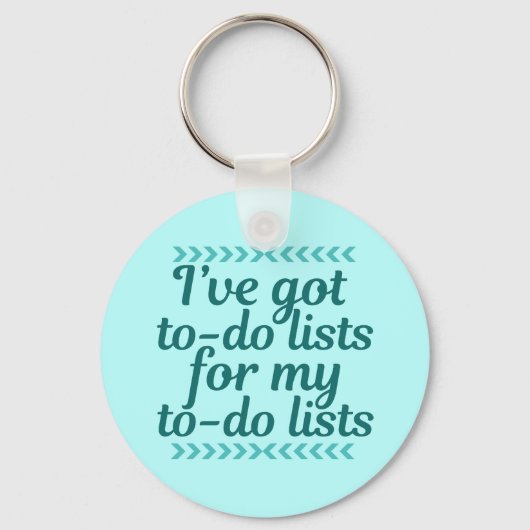 Funny Workaholic Schlüsselanhänger (Vorderseite)