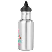 Funny Working out Bis Eis Creme Edelstahlflasche (Rechts)