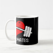 Funny Workout Romantic Couple Matching Gym Mates A Kaffeetasse (Links)