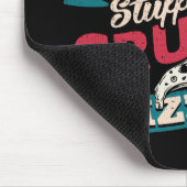 Funny Workout Spaß, Abs vs Pizza, Bulking Novelty Mousepad (Ecke)