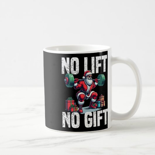 Funny Workout Weihnachts-Weihnachtsfeiertag Gym Bo Kaffeetasse (Rechts)