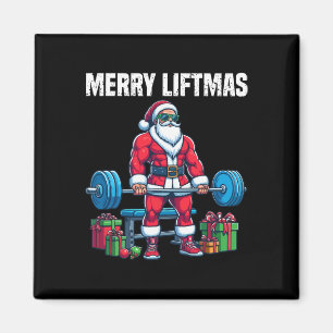 Funny Workout Weihnachts-Weihnachtsfeiertag Gym Bo Magnet