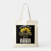 Funny World Full of Grandmas ist ein Abba Geschenk Tragetasche (Rückseite)