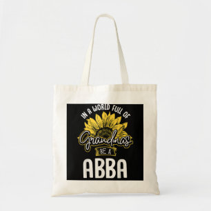 Funny World Full of Grandmas ist ein Abba Geschenk Tragetasche