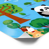 Funny World Map Poster (Ecke)