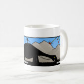 Funny World's 1. Reitmäher Stickman Tasse - 077 (VorderseiteRechts)