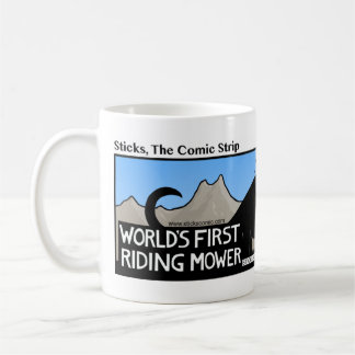 Funny World's 1. Reitmäher Stickman Tasse - 077