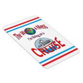 Funny Worlds a Mess Cruise Lrg Magnet (Rechte Seite)