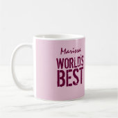 Funny World's Best PERSONAL TRAINER S2 Kaffeetasse (Links)