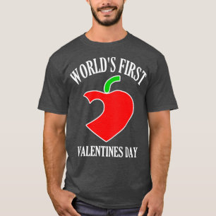 Funny Worlds erster Valentinstag T-Shirt