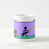 Funny World's First Unicorn Stickman Tasse - 095 (Mittel)