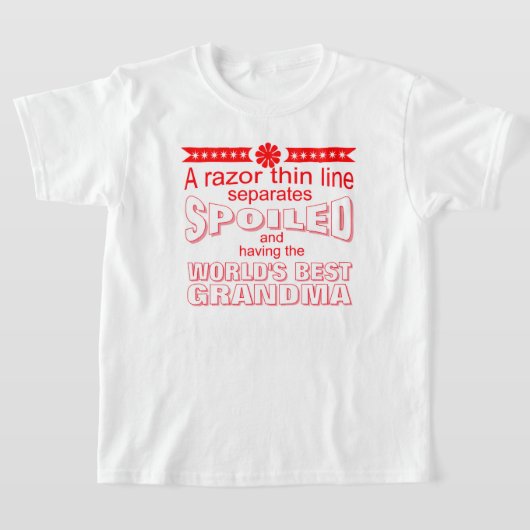 funny world's greatest grandma T-Shirt (Ablage )