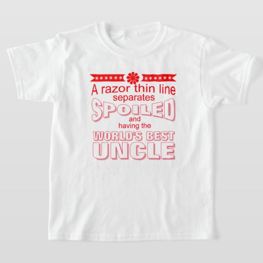 funny world's greatest uncle T-Shirt (Ablage )