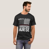 Funny Worlds Nurse Okayest T-Shirt (Vorne ganz)