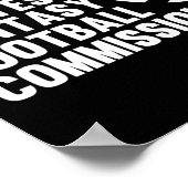 Funny World's schrillster Fantasy Football Commiss Poster (Ecke)