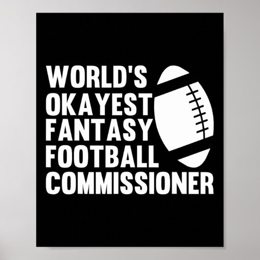 Funny World's schrillster Fantasy Football Commiss Poster (Vorne)