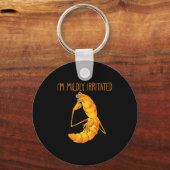 Funny Worm Meme I'm Mildly Irritated Marcus Mens W Schlüsselanhänger (Vorderseite)