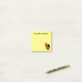 Funny Worm Quick Erinnerung Post-it Klebezettel (Auf Schreibtisch)