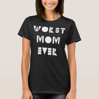 Funny Worst Mama je Muttertag Retro Vintag  T-Shirt