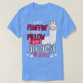 Funny Wound Care Nurse Alpaca Llama Pun Sprichwort T-Shirt (Design vorne)