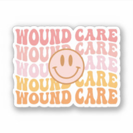 Funny Wound Care Pflegegeschenk, Wundpflege Aufkleber