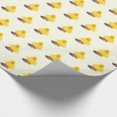 Funny Wrapping Paper mit gelben Enten Geschenkpapier (Ecke)