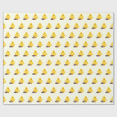 Funny Wrapping Paper mit gelben Enten Geschenkpapier (Flach)
