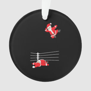 Funny Wrestling Christmas Weihnachten Weihnachten  Ornament