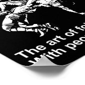 Funny Wrestling Definition The Art Of Folding Clot Poster (Ecke)