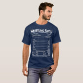 Funny Wrestling Facts Wrestling Lover T-Shirt (Vorne ganz)