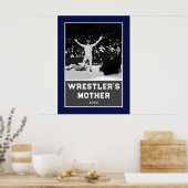 Funny Wrestling Poster (Küche)