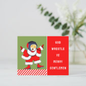 Funny Wrestling Weihnachten (Stehend Vorderseite)
