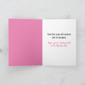 Funny Wrinkled Cat- Botox Is Essential Karte (Innenseite)