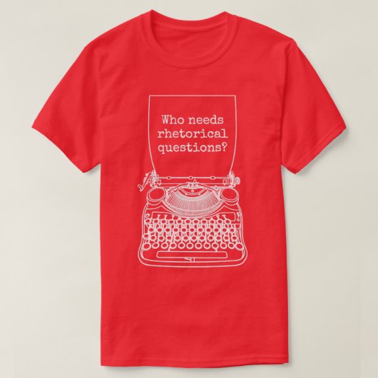 Funny Writer Author Novelist WFH schreiben Arbeit  T-Shirt (Design vorne)