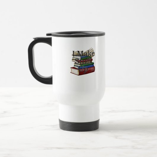 Funny Writer Author Writing I Write Books Reisebecher (Links)