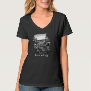 Funny Writer Behalte Autor Buch Lover Men Wo T-Shirt