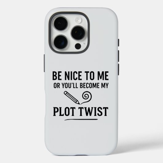 Funny Writer Quote Gift for Authors & Book Lovers Case-Mate iPhone Hülle (Rückseite)