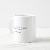 Funny Writer Tasse (Vorderseite Links)