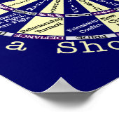 Funny Writers Authors Story Board Novelty Poster (Ecke)