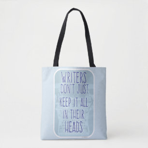 Funny Writers Autoren tun es Head Slogan Tasche