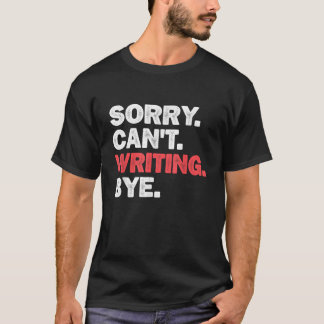 Funny Writers Joke Writing Lovers Mama Vater Chris T-Shirt