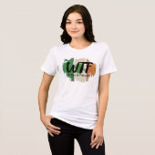 Funny WTF Print T-Shirt, Wee Bit Irish Spaß Shirt (Vorderseite voll)