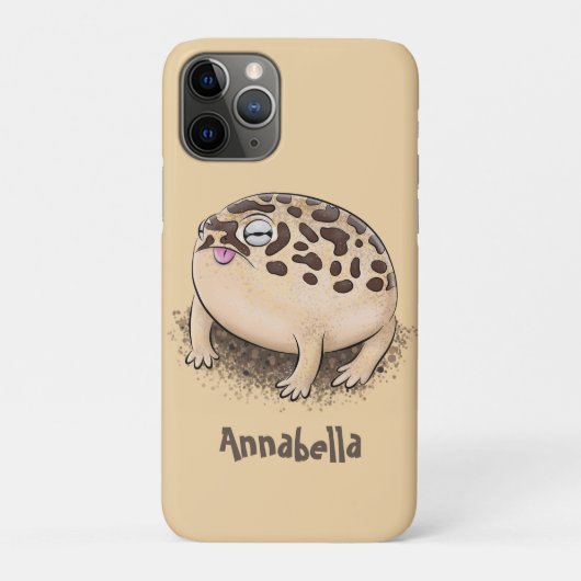Funny Wüste Regenfrosch Cartoon Illustration Case-Mate iPhone Hülle (Rückseite)