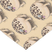 Funny Wüste Regenfrosch Cartoon Illustration Kurzer Tischläufer (Ecke)