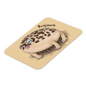 Funny Wüste Regenfrosch Cartoon Illustration Magnet (Linke Seite)