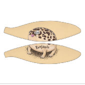 Funny Wüste Regenfrosch Cartoon Illustration Mini Basketball (Panele)